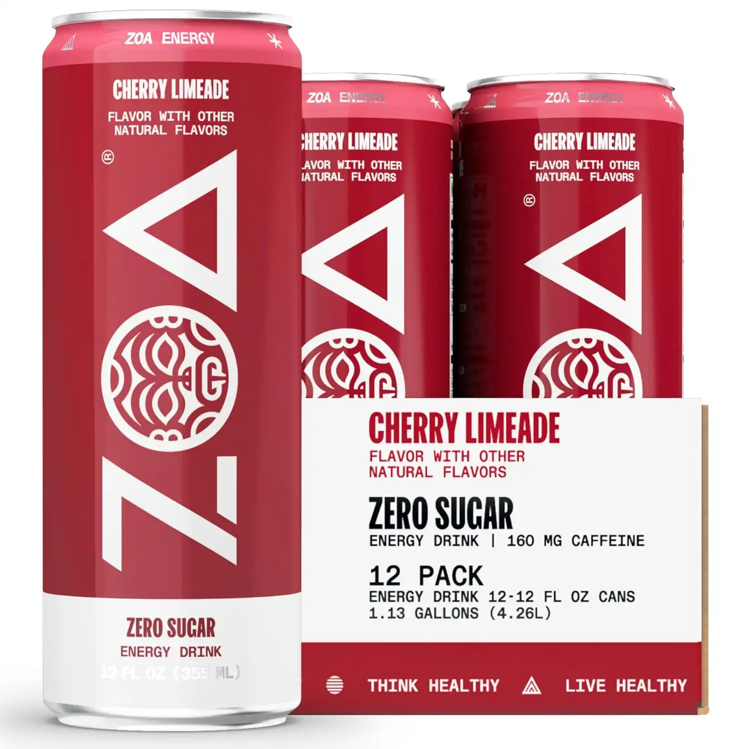 Zero Sugar Energy Drink Cherry Limeade – Bild 4