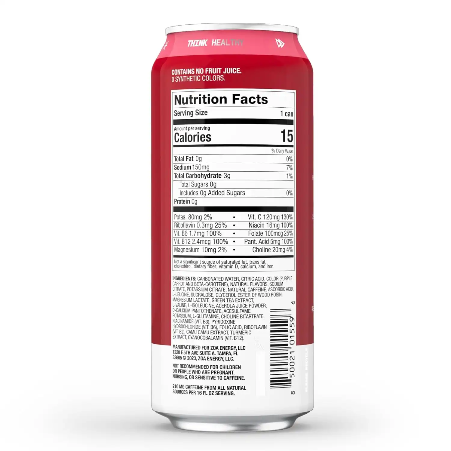 Zero Sugar Energy Drink Cherry Limeade – Bild 2