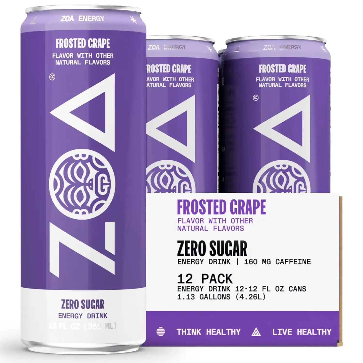 Zero Sugar Energy Drink_Frosted Grape – Bild 4