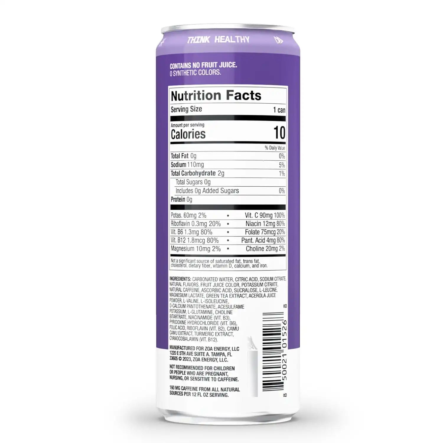 Zero Sugar Energy Drink_Frosted Grape – Bild 2