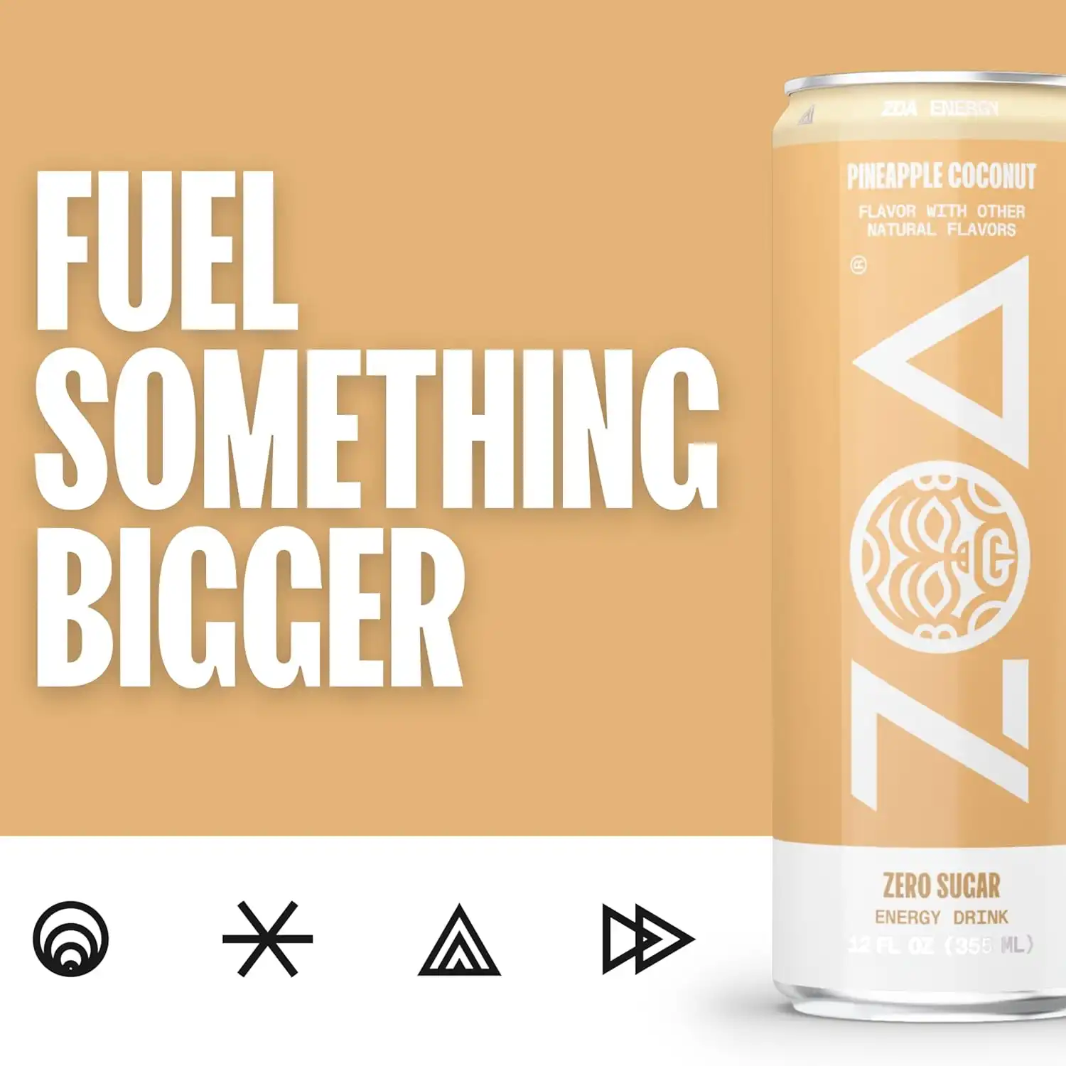 Zero Sugar Energy Drink Pineapple Coconut – Bild 7