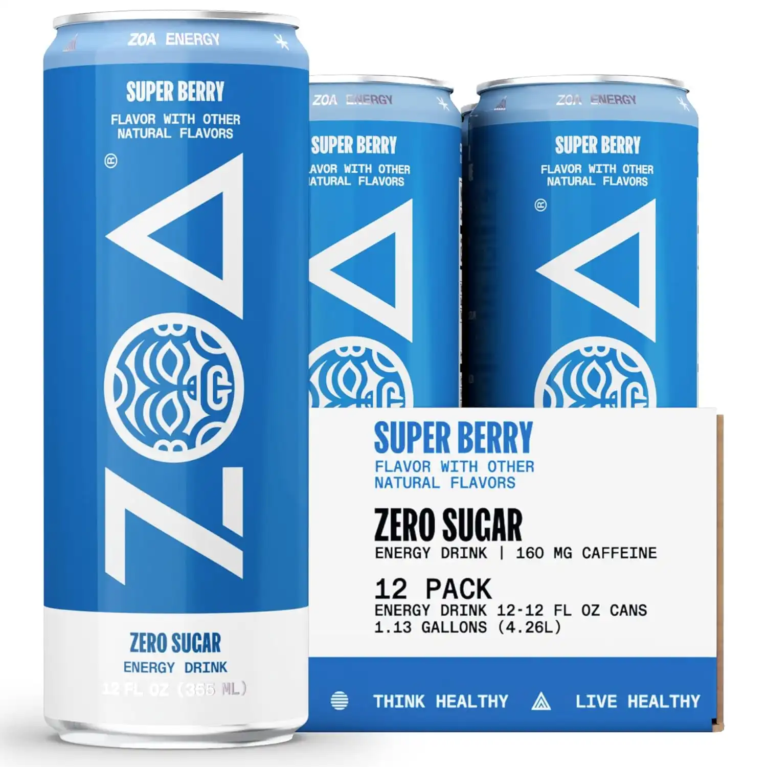 Zero Sugar Energy Drink Super-Berry – Bild 4