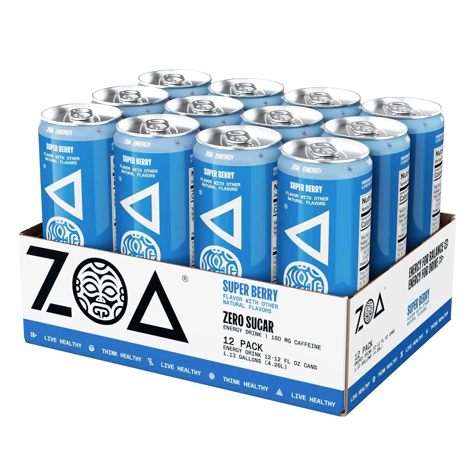 Zero Sugar Energy Drink Super-Berry – Bild 5