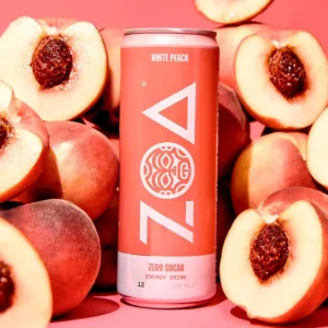 Zero Sugar Energy Drink White-Peach