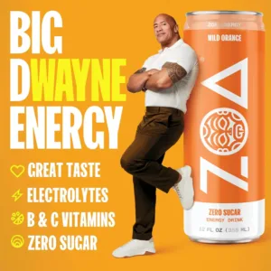 Zero Sugar Energy Drink Wild Orange