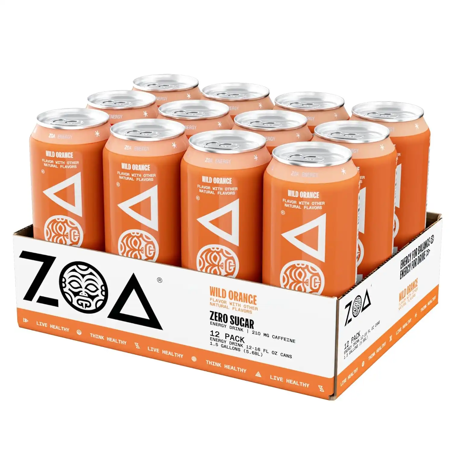 Zero Sugar Energy Drink Wild Orange – Bild 6